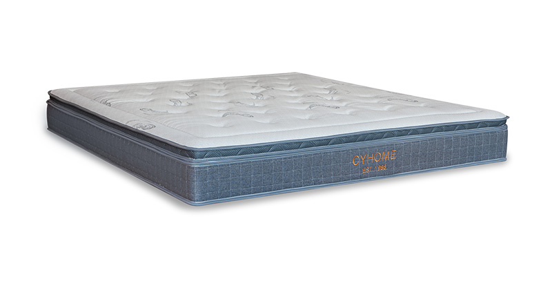 Natural Hemp Brown Latex Gel Sheet Split Mattress 91012